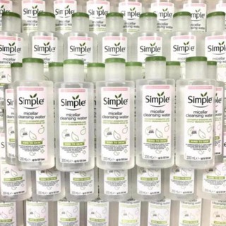 [NEW]Nước tẩy trang Simple Micellar Cleansing Water 200ml