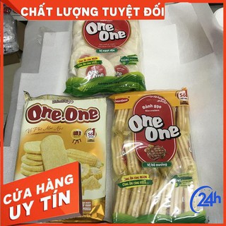 BÁNH GẠO ONE ONE VỊ PHÔ MAI NGÔ 118gr/ VỊ BÒ NƯỚNG 150gr / VỊ NGỌT DỊU 150gr