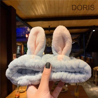 Băng đô rửa mặt Tai Thỏ siêu mềm đáng yêu - DORIS HOUSE
