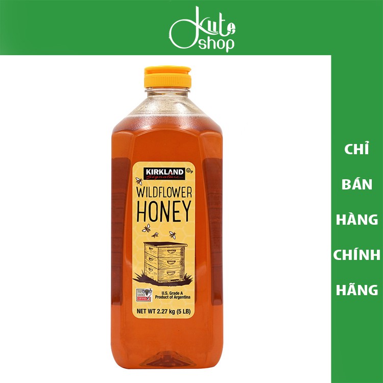 Mật ong hoa dại (chuẩn hạng A USA) Kirkland Wildflower Honey