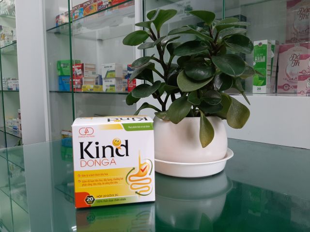 Kind DongA hỗ trợ kích thích hệ tiêu hóa, giảm rối loạn tiêu hóa, đầy bụng, chướng hơi, phân sống, tiêu chảy