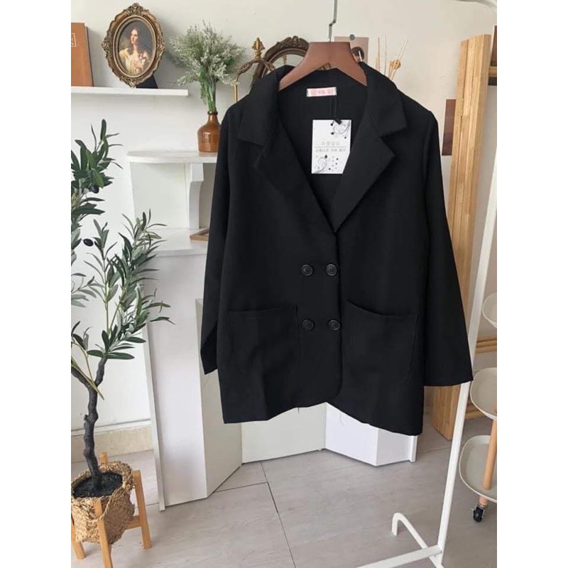 ÁO VEST NỮ / ÁO BLAZER TREND ULZZANG / ẢNH THẬT