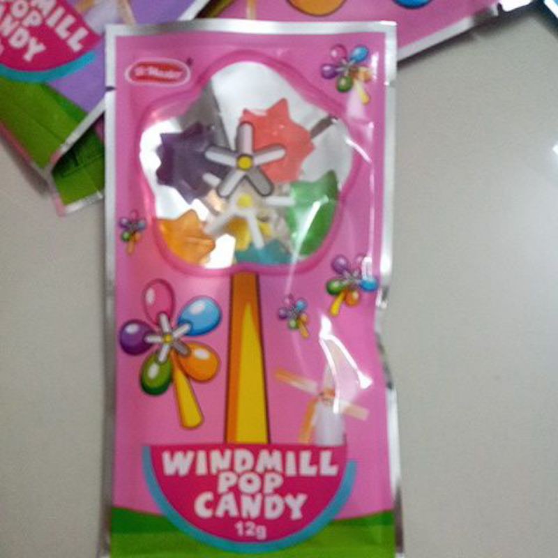 Kẹo mút hình chong chóng