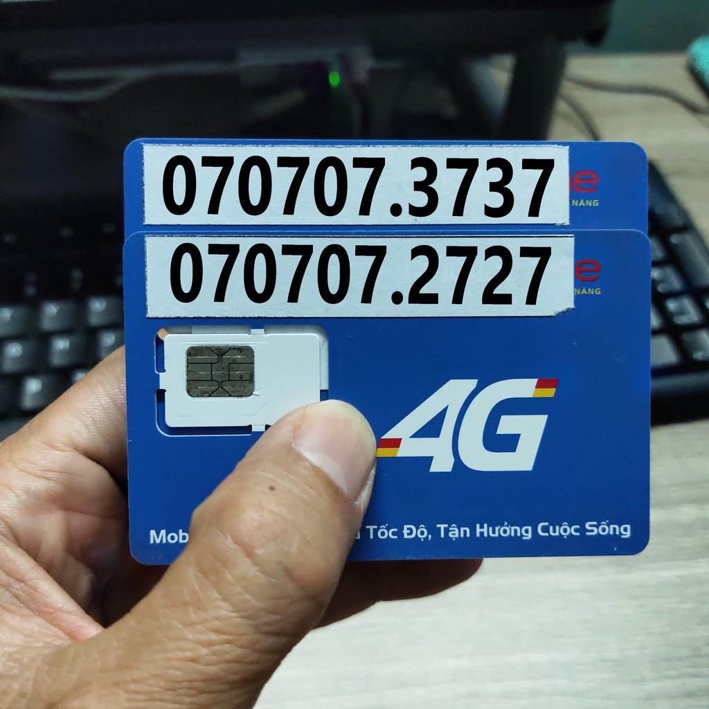 Sim số đep Mobifone phong thủy, cặp gánh