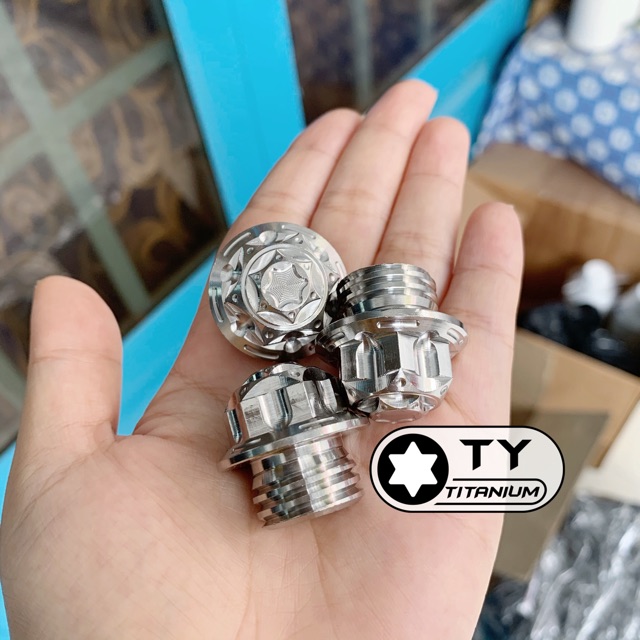 Ốc Nhớt Salaya inox304 nhiều Mẫu mã gắn các dòng xe Yamaha / Suzuki / Honda siêu đẹp sáng bóng