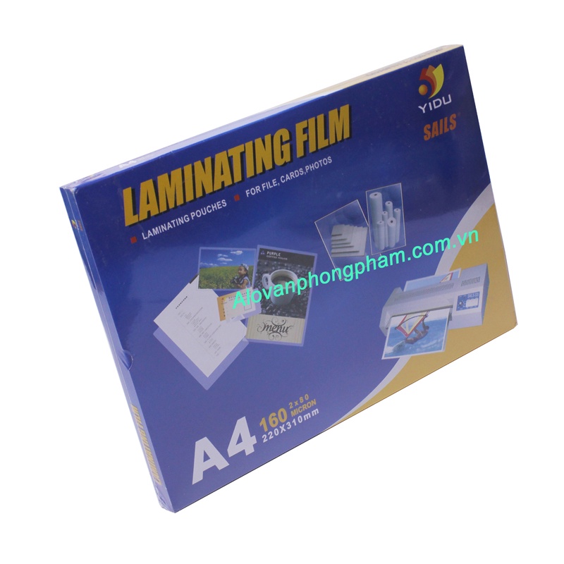 Giấy ép plastic nhựa dẻo A4 80Mic - 100Mic - 125Mic Yidu SUKADO