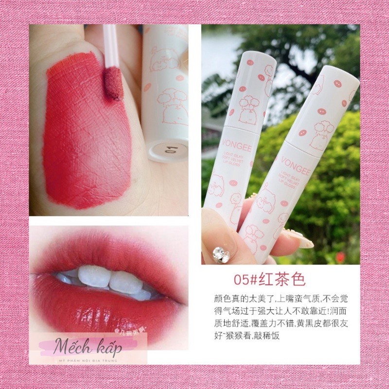 [VONGEE] son nhung mịn mướt giữ màu lâu trôi | BigBuy360 - bigbuy360.vn