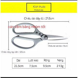 Kéo cắt đa năng cáng nhôm loại tốt