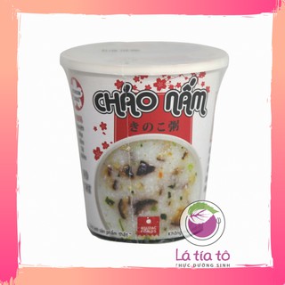 CHÁO NẤM ĐÔNG CÔ ASUZAC LY - LÁ TÍA TÔ