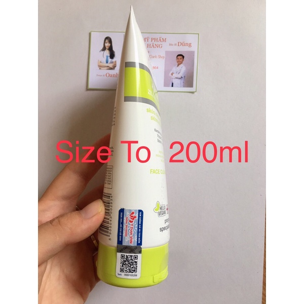 Sữa Rửa Mặt Floslek 200ml Diệt Khuẩn Cho Da Nhờn Mụn