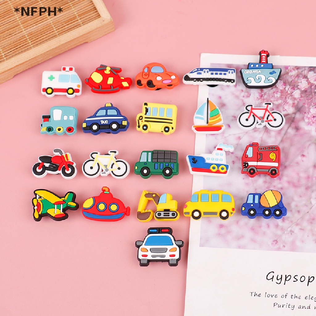 Set 10 Phụ Kiện Trang Trí Giày Dép Họa Tiết Hoạt Hình DIY