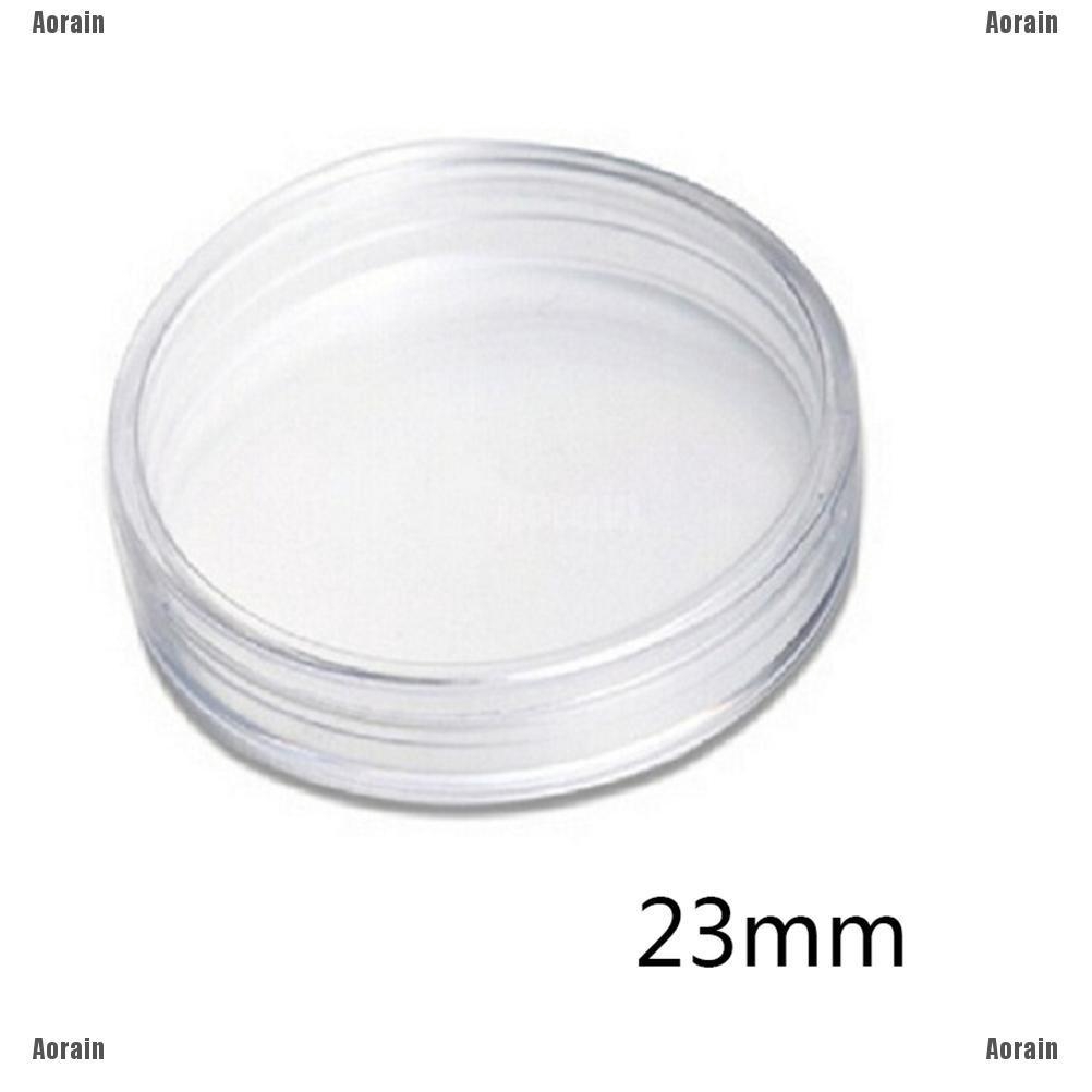 Bộ 10 Hộp Nhựa Trong Suốt 23mm Đựng Đồ Tiện Dụng