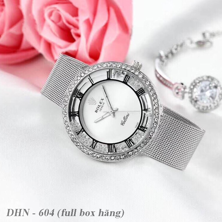 Đồng hồ nữ rolex - dây kim loại hàng cao cấp bảo hành 12th watchautoshop