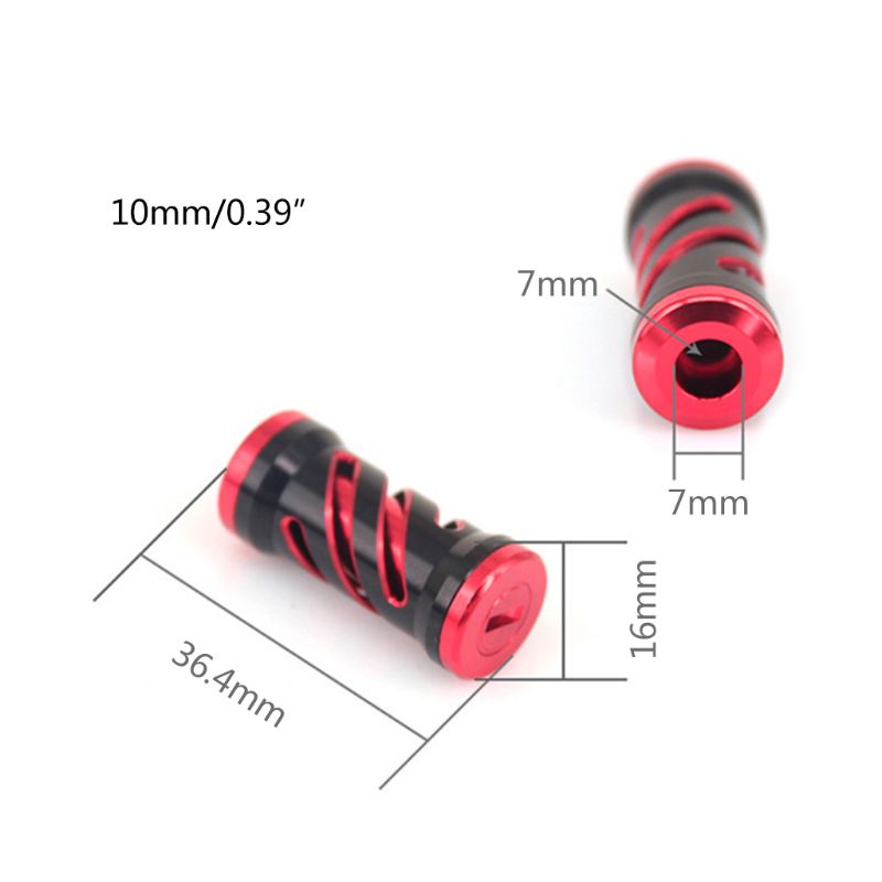 1 Bộ Tay Nắm Cần Xi Lanh Bằng Hợp Kim Nhôm CNC DIY Cho Cần Câu Cá