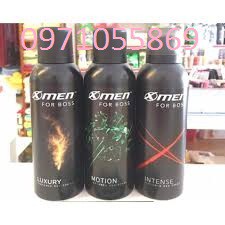 Xịt nước hoa Pháp thơm body toàn thân X-men Intense 150ml