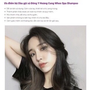 50 gói dầu gội đông y whoospa 8ml