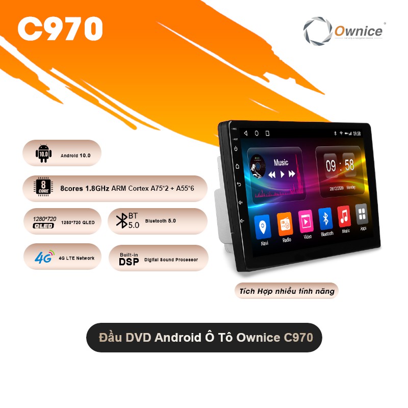 Đầu DVD Android Ô Tô Ownice C970-J [3GB/32GB]