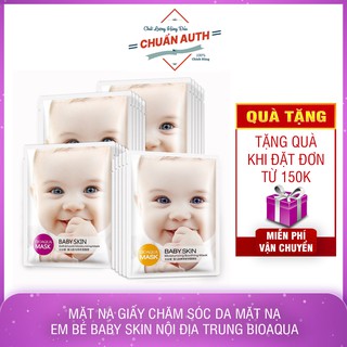 Mặt nạ giấy chăm sóc da Mặt nạ em bé Baby Skin nội địa Trung Bioaqua - T210 - Hàng Nội Địa Trung