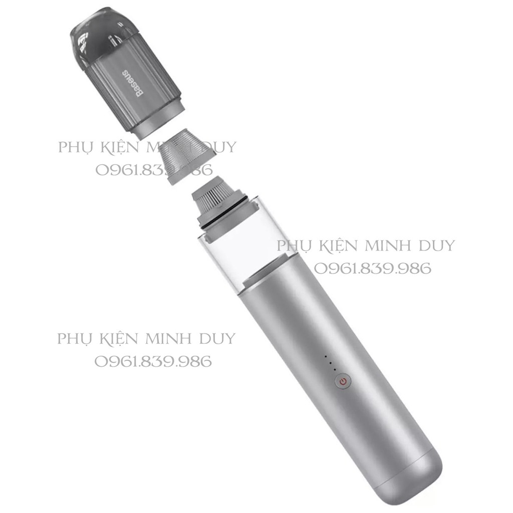 Máy hút bụi cầm tay công suất lớn 135W Baseus A3 Car Vacuum Cleaner (15000pa, 135W) | BigBuy360 - bigbuy360.vn
