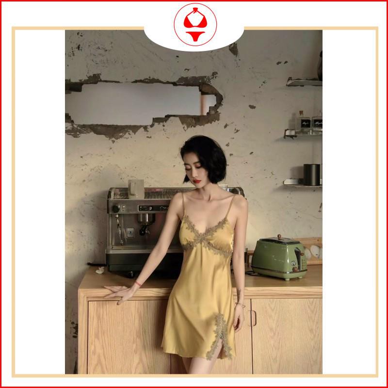 VÁY NGỦ LỤA CAO CẤP ,NHẸ,KHÔNG NHÀU siêu nhẹ | BigBuy360 - bigbuy360.vn