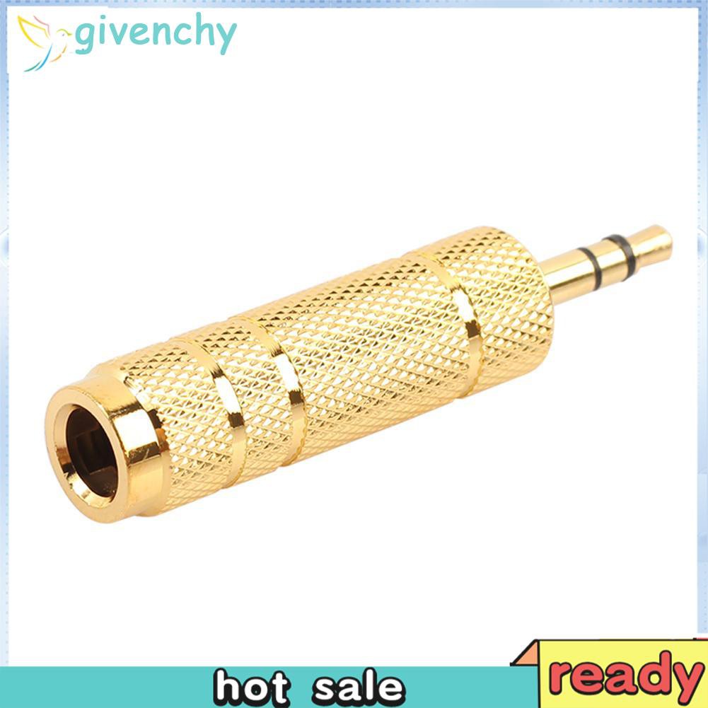 Giắc Chuyển Đổi 6.35 mm Female Sang 3.5 mm Male