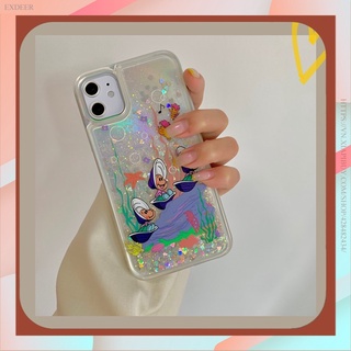 Ốp Điện Thoại Mềm Họa Tiết Bé Hàu Cát Lún Xinh Xắn In La-de Cho iPhonexs Max 7 / 8plus 11pro Xr