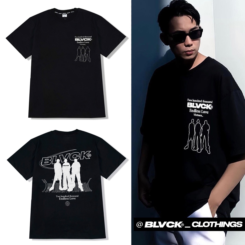 Áo thun BLVCK &quot;Endless love&quot; - Màu đen