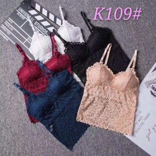 Áo bra ren 2 dây dáng dài mã k109