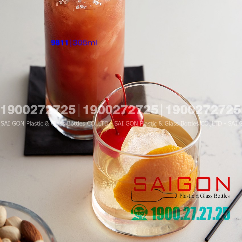 LY THỦY TINH TRINITY ROCK OCEAN 305ML