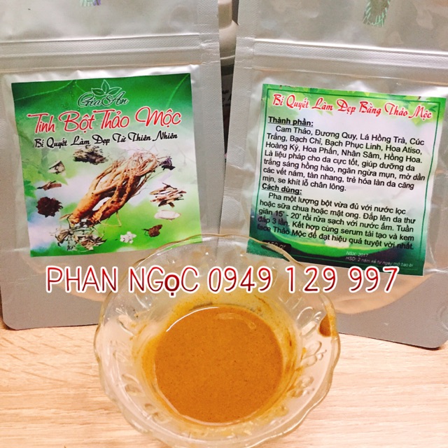 NẠ BỘT THẢO MỘC THIÊN NHIÊN