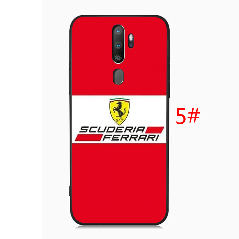 Ốp Điện Thoại Tpu Silicon Mềm Hình Logo Xe Hơi Ferrari Thể Thao Cho Oppo A12 A12S A12E A15 A15S X2 Pro Sxe27