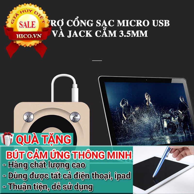 💝[MƯA SALE] LOA BLUETOOTH SPAEAKER AIDU A9 - SANG TRỌNG TINH TẾ - ÂM THANH CHẮC KHỎE - DỄ CHỊU KHI NGHE