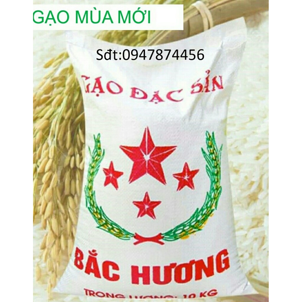 Gạo Bắc Hương dẻo ,ráo cơm,chan canh được 10KG