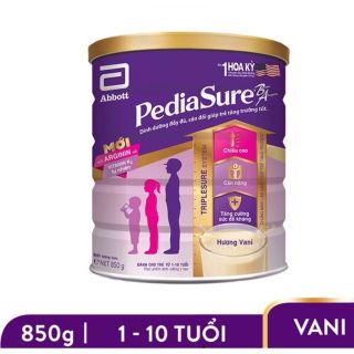 Sữa pediasure ba lon 850g date 2022