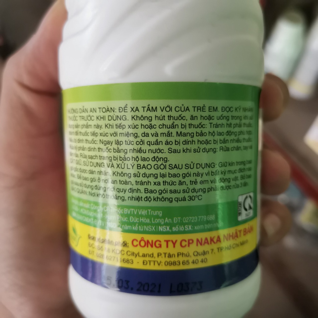 Top Naka japan 240ml Lem lép hạt, đạo ôn, vàng lá do nấm, trên lúa, Thán thư, ghẻ sẹo, cháy lá, thối quả, trên cam, quýt