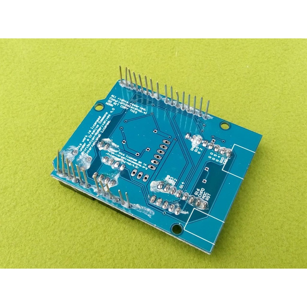 Mạch Shield Arduino UNO R3 / Mega ESP8266 Wifi ESP-12E (mở rộng chân, giao tiếp wifi)
