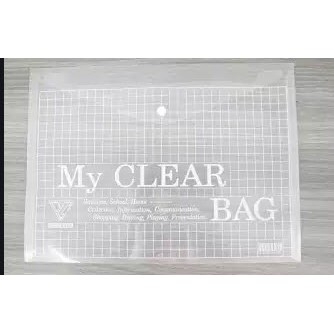 Bìa nút F4 My Clear (xấp/12 cái)