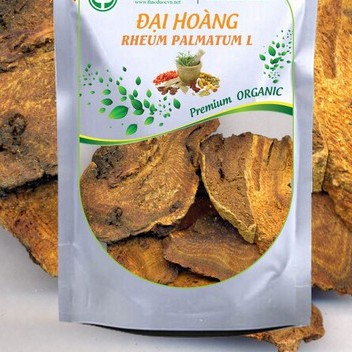 1 Kg Đại Hoàng lát mòng vàng đẹp.