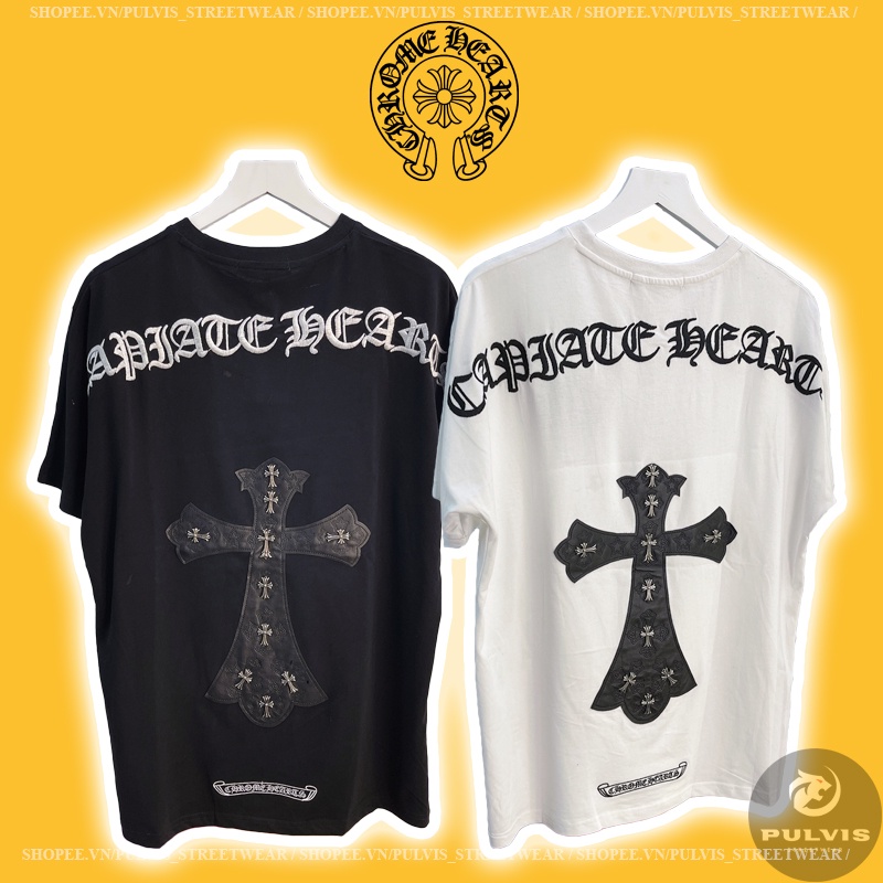 ⚡️[Hight Quality] - Áo Tee Chrom Heart cao cấp full tag túi logo thánh giá, Áo thun CH