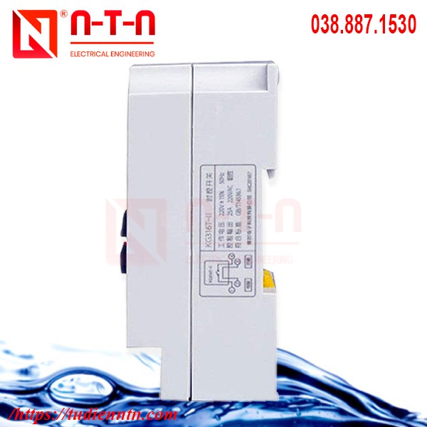 Công tắc hẹn giờ bật tắt theo thời gian thực-Electron Timer KG316T-II