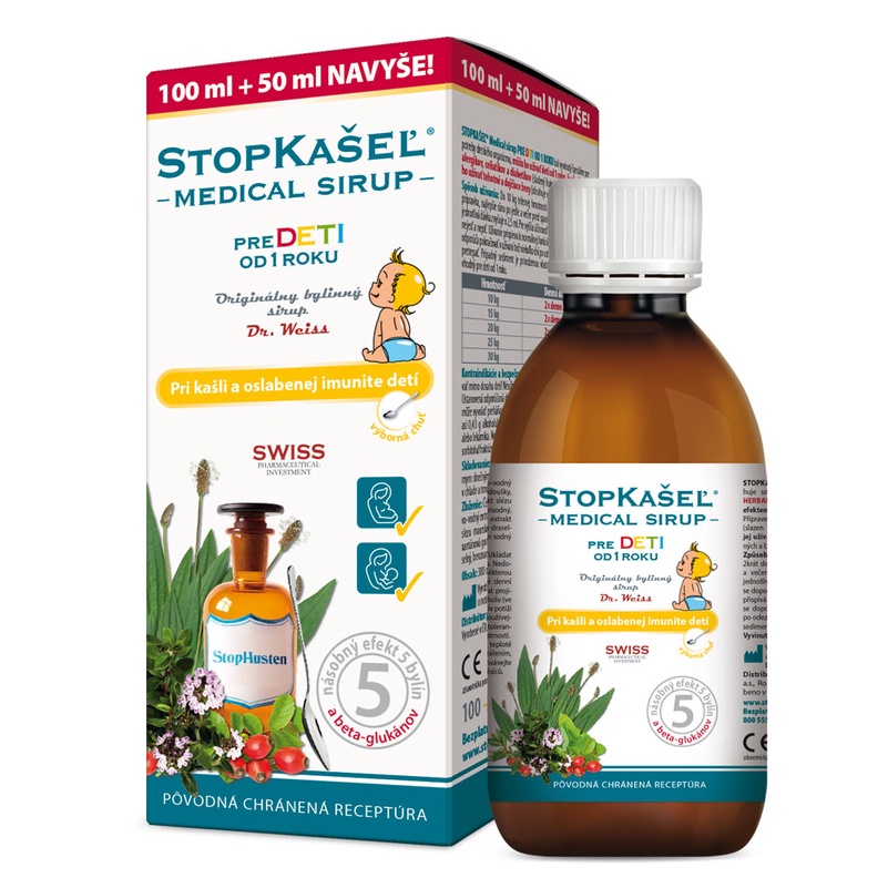 Bổ Phế Thảo Dược STOPKAŠEL 150ml