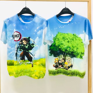 Áo thun dũng sĩ diệt quỷ bé trai