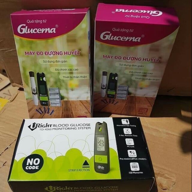 (Có sẵn) Máy đo đường huyết Glucerna