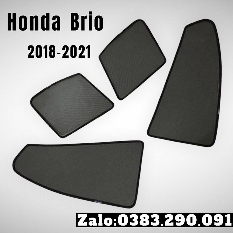 Chắn Nắng Nam Châm Xe Honda BRIO 2018 - 2021 Rèm Che Nắng Ô tô Loại 1 Nam Châm Hút Mạnh