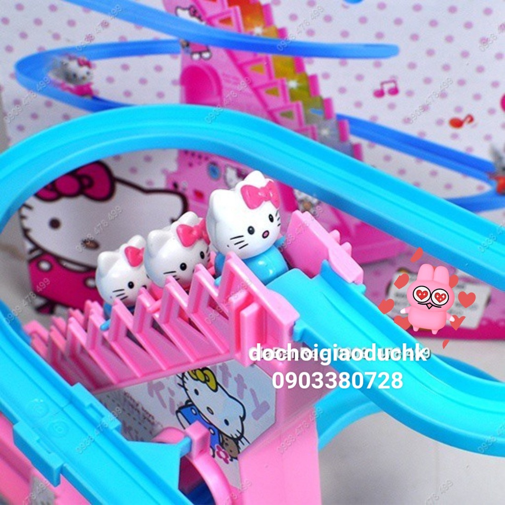Đồ chơi mèo hello kitty leo thang