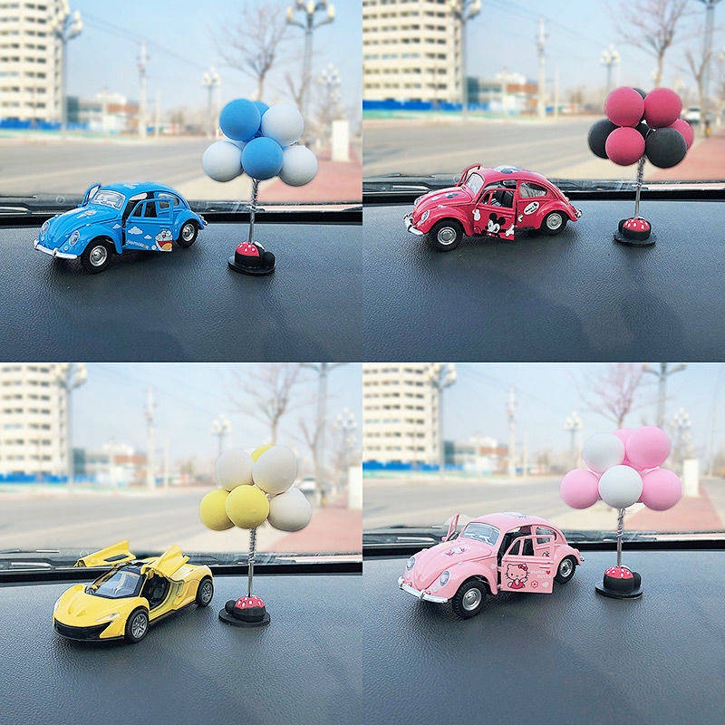Classic Car Car Decoration Model Car Car Mickey Car Model Girl Baking Creative Car Interior Decoration Auto department store supplies