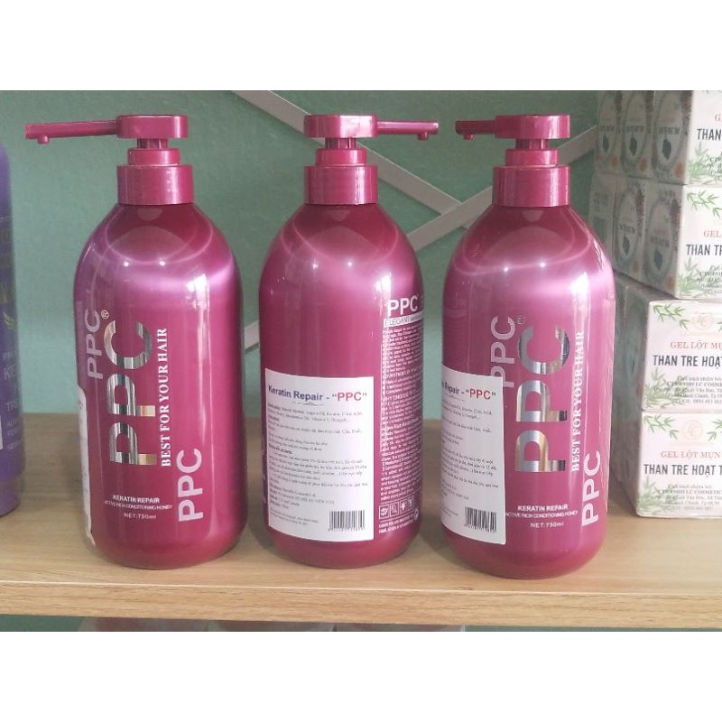 Hấp phục hồi tóc hư tổn Keratin PPC Repair - 750ml | BigBuy360 - bigbuy360.vn