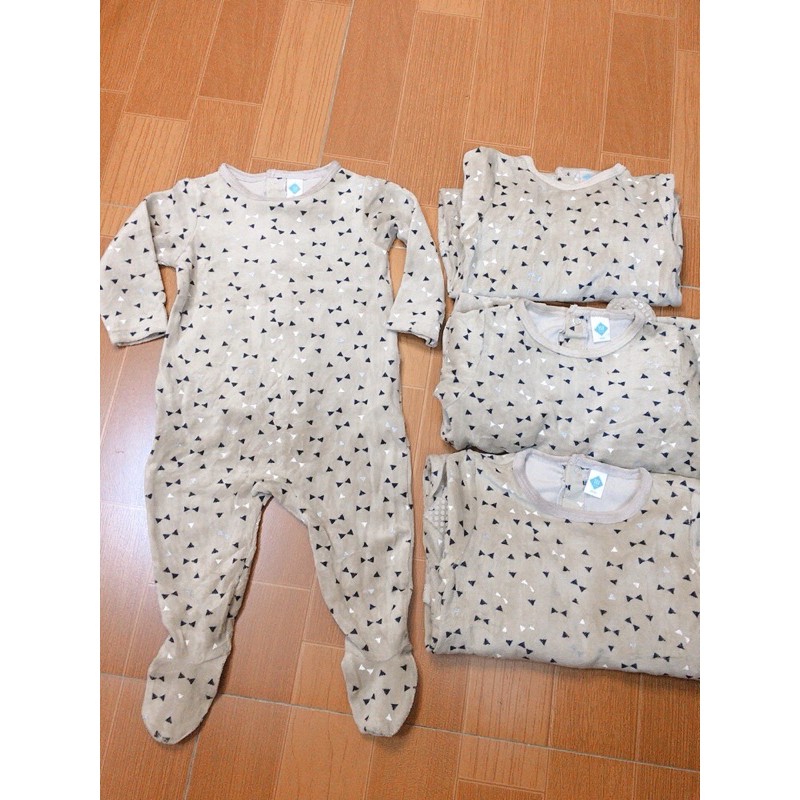 9-12-18-24m Body nỉ nhung Tex hàng xuất dư