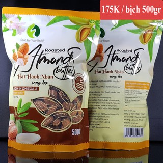 Hạt Hạnh Nhân vỏ vị bơ Mỹ (bịch 500gr)
