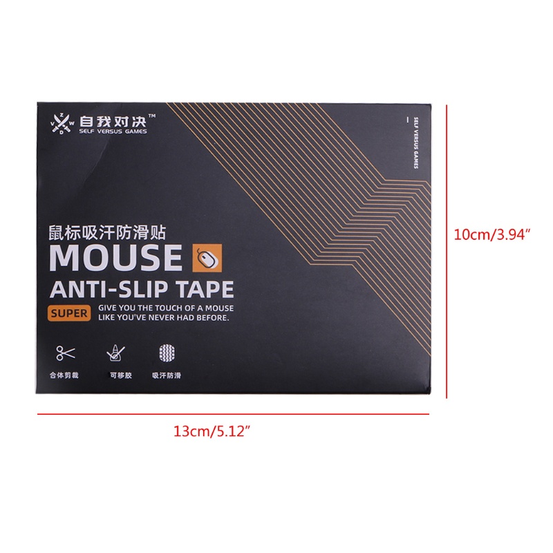 Steady Mouse Anti-Slip Elastics Refined Side Grips for Razer Viper Mouse Superlight Skin Sweat Resistant Pads Without Mouse